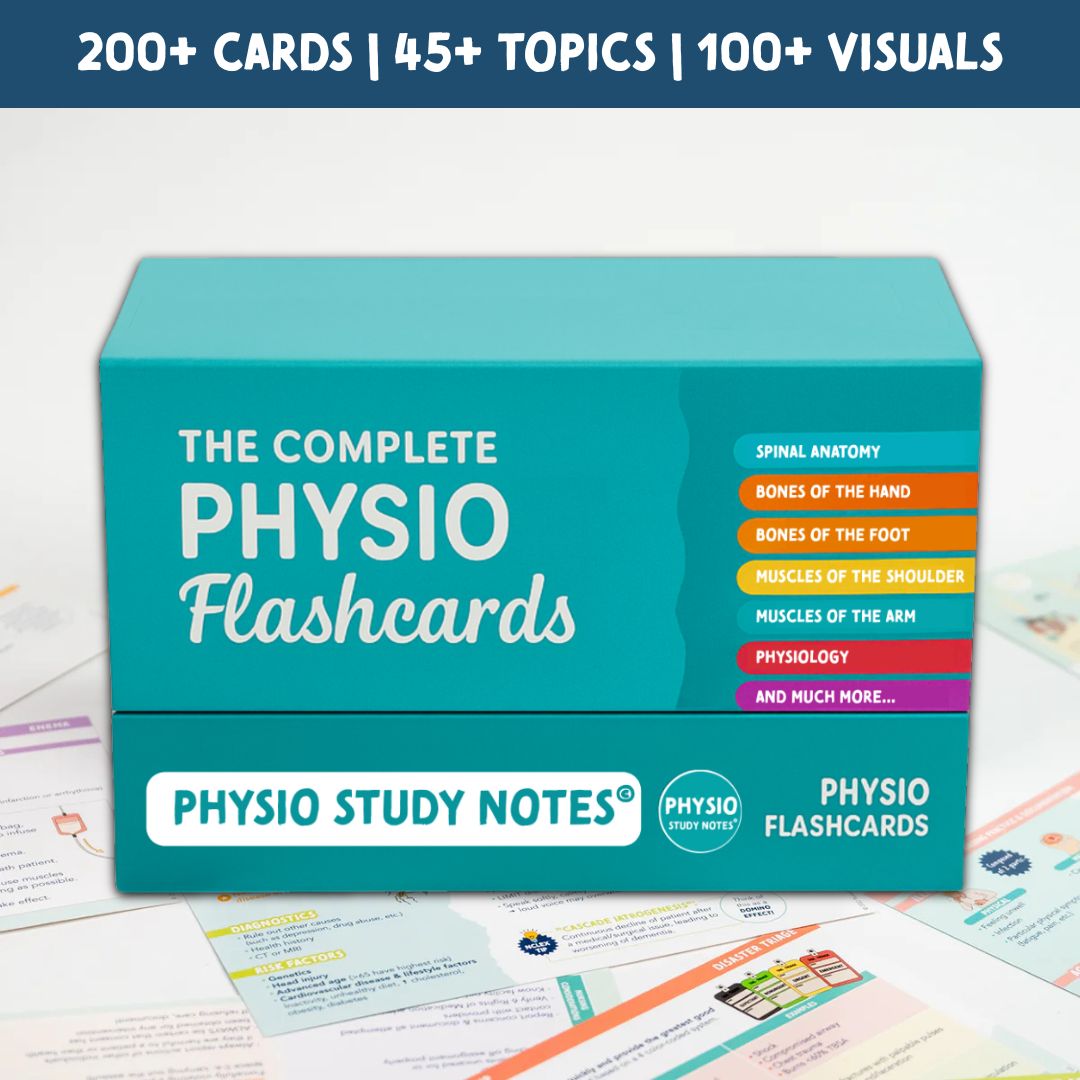Physio flashcards for NPTE prep